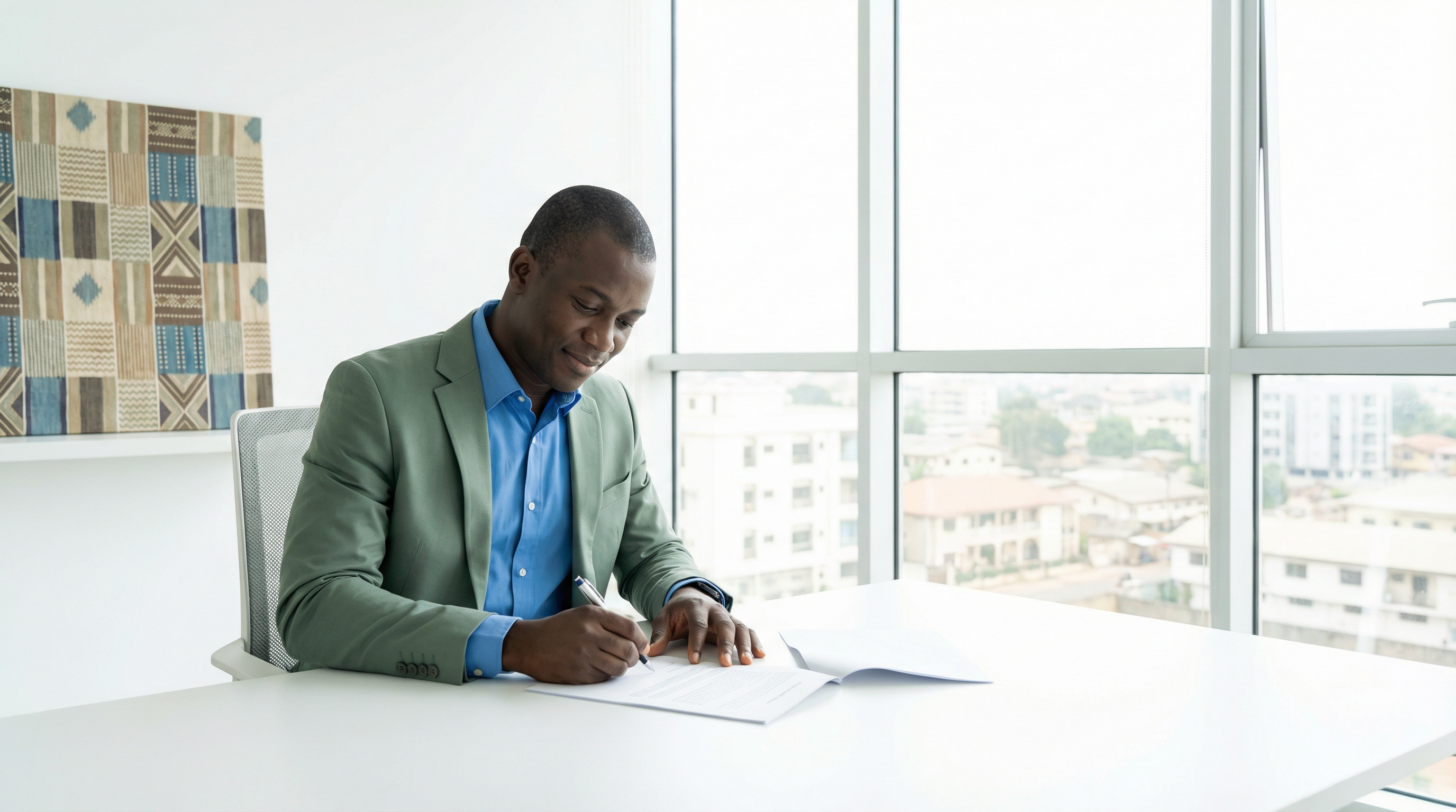 Espace de travail serein